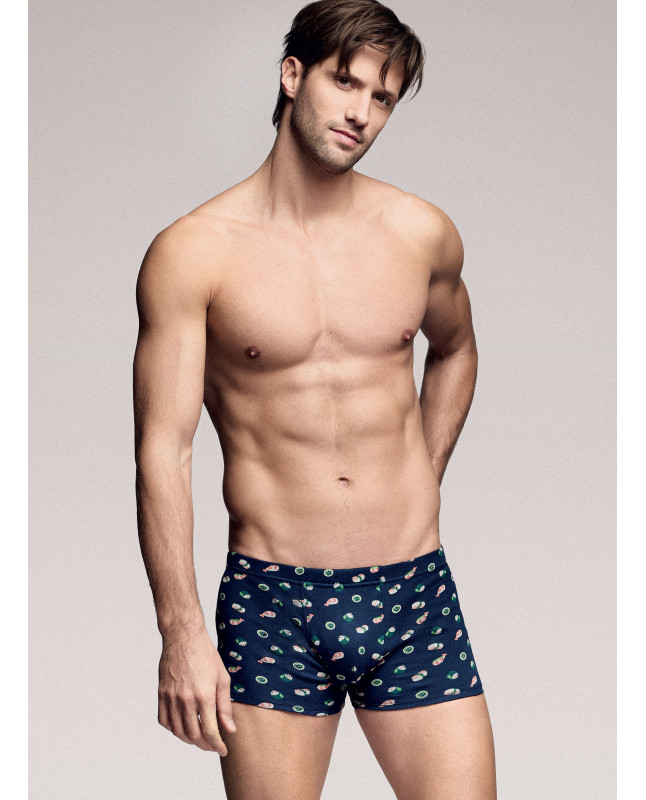 Boxer in cotone elasticizzato. INFIOREUOMO