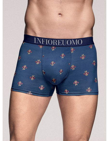 Boxer con elastico parlato. INFIOREUOMO