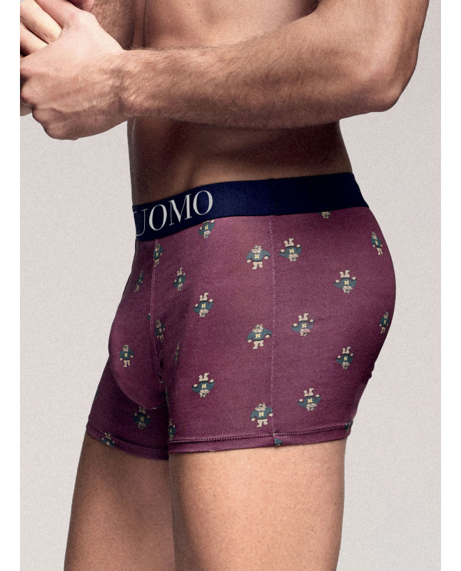 Boxer con elastico parlato. INFIOREUOMO