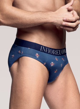 Slip con elastico parlato. INFIOREUOMO 2