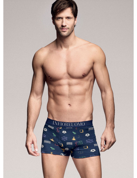 Boxer con elastico parlato.INFIOREUOMO
