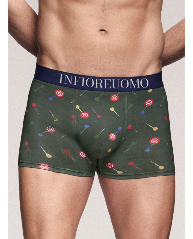 Boxer con elastico parlato. INFIOREUOMO
