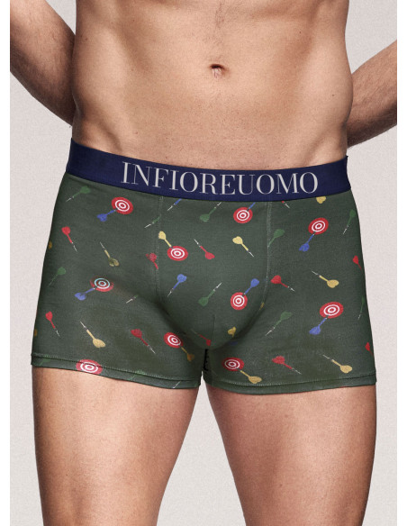 Boxer con elastico parlato. INFIOREUOMO