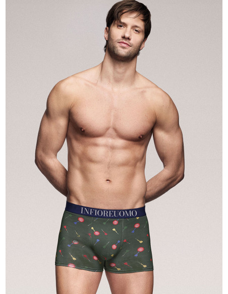 Boxer con elastico parlato. INFIOREUOMO