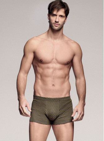 Boxer in cotone elasticizzato stampato. INFIOREUOMO 2