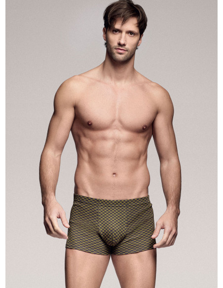 Boxer in cotone elasticizzato stampato. INFIOREUOMO