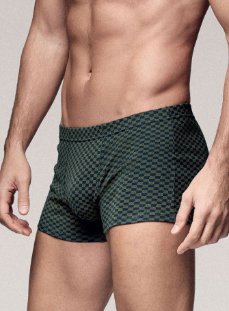 Boxer in cotone elasticizzato stampato. INFIOREUOMO 2