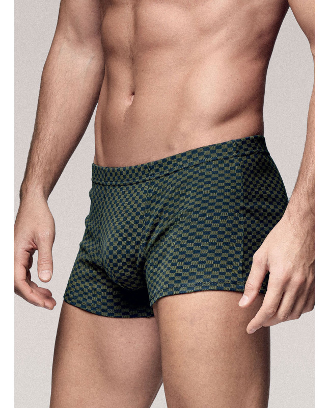 Boxer in cotone elasticizzato stampato. INFIOREUOMO