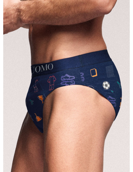 Slip con elastico parlato. INFIOREUOMO