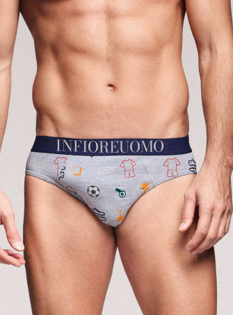 Slip con elastico parlato. INFIOREUOMO 2