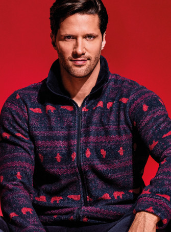 Pigiama full zip in Coral - CLAUS 2