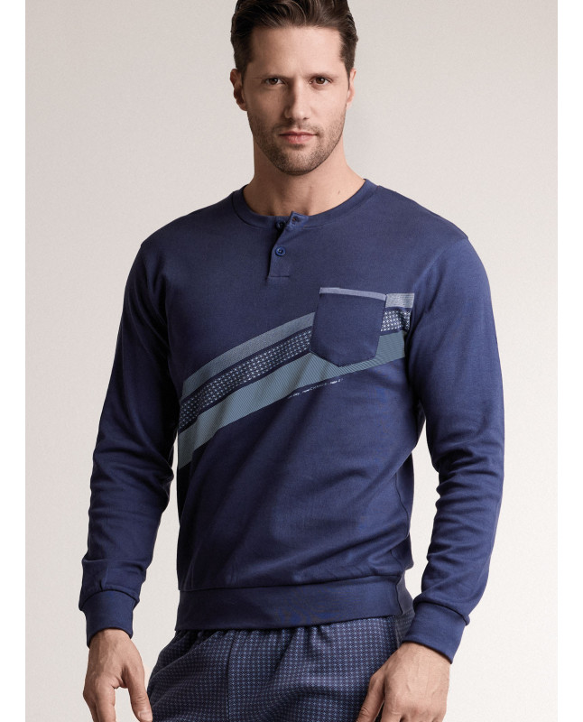 Pigiama serafino - DUKE | Infioreuomo