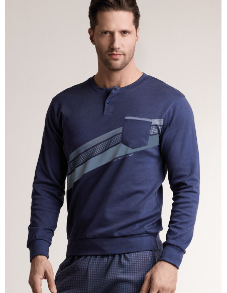 Pigiama serafino - DUKE | Infioreuomo