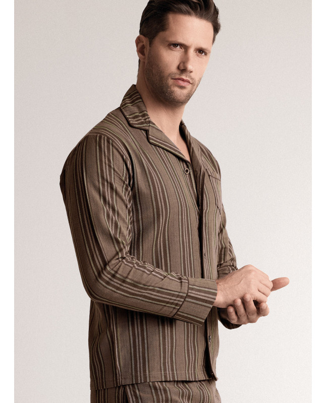 Pigiama aperto rever - STRIPE | Infioreuomo