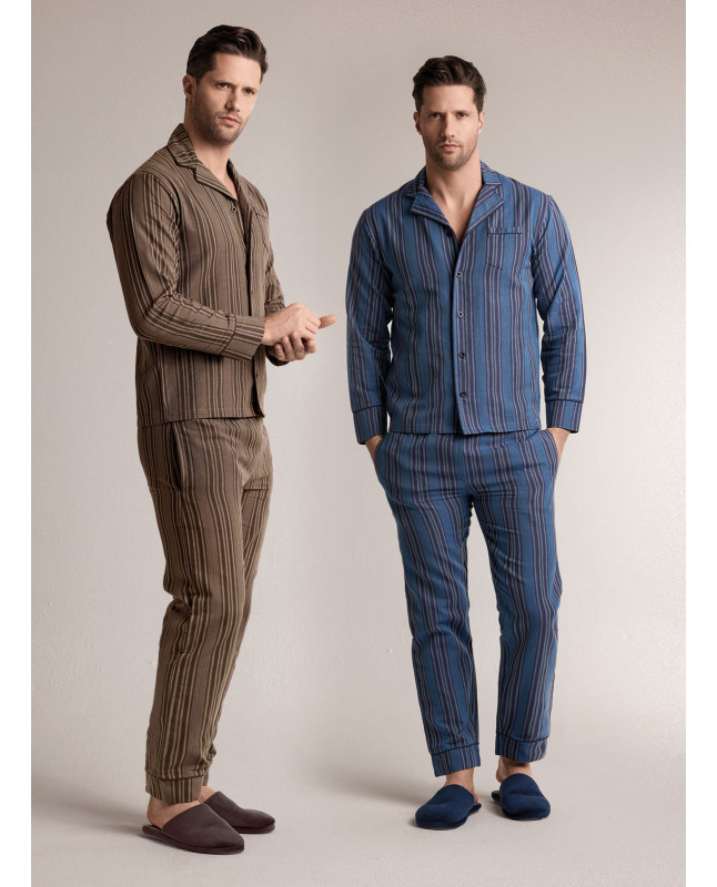 Pigiama aperto rever - STRIPE | Infioreuomo