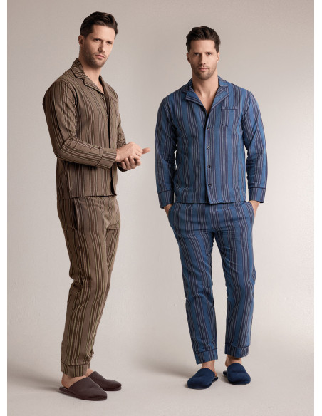 Pigiama aperto rever - STRIPE | Infioreuomo