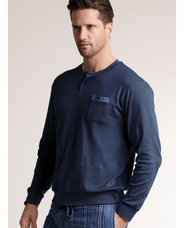 Pigiama serafino - STRIPE | Infioreuomo