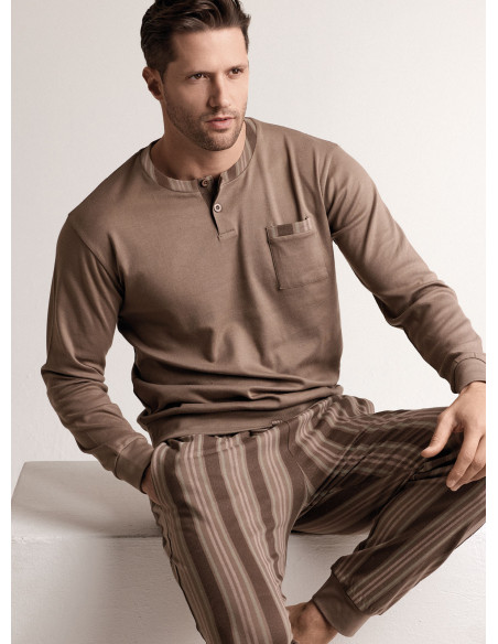 Pigiama serafino - STRIPE | Infioreuomo