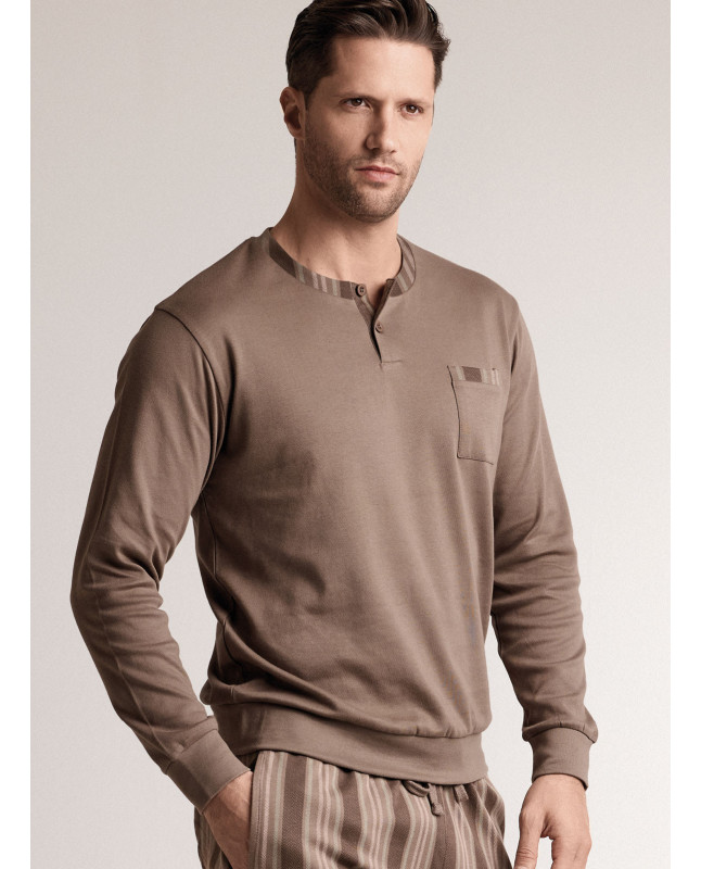 Pigiama serafino - STRIPE | Infioreuomo