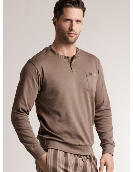 Pigiama serafino - STRIPE | Infioreuomo