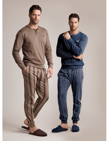Pigiama serafino - STRIPE | Infioreuomo