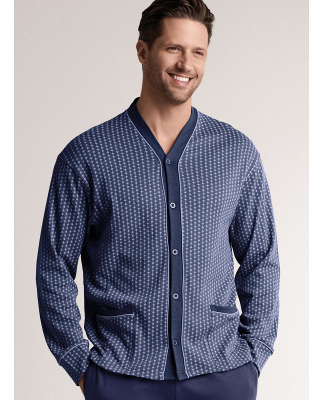 Pigiama aperto scollo V - HAMPTON | Infioreuomo
